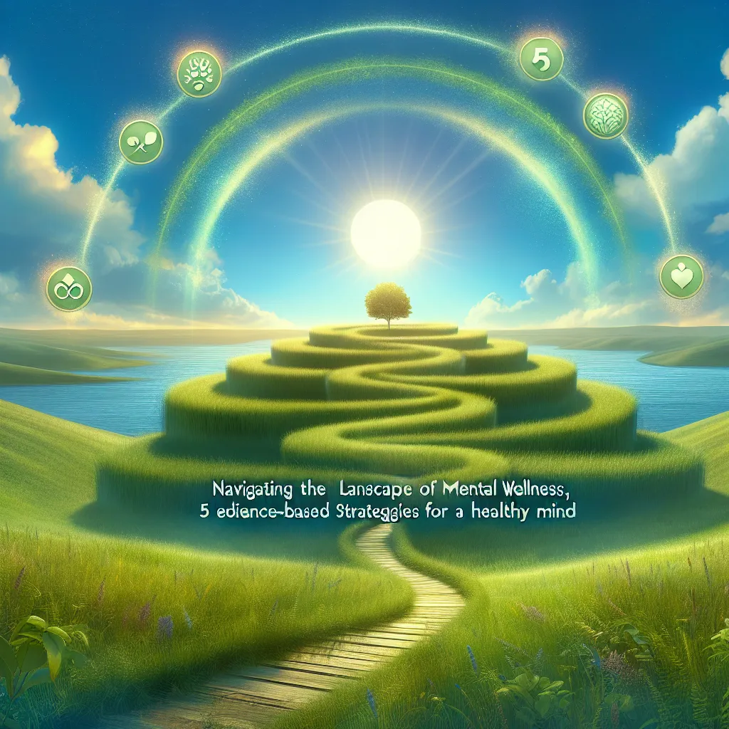 Navigating the Landscape of Mental Wellness: 5 Evidence-Based Strategies for a Healthy Mind