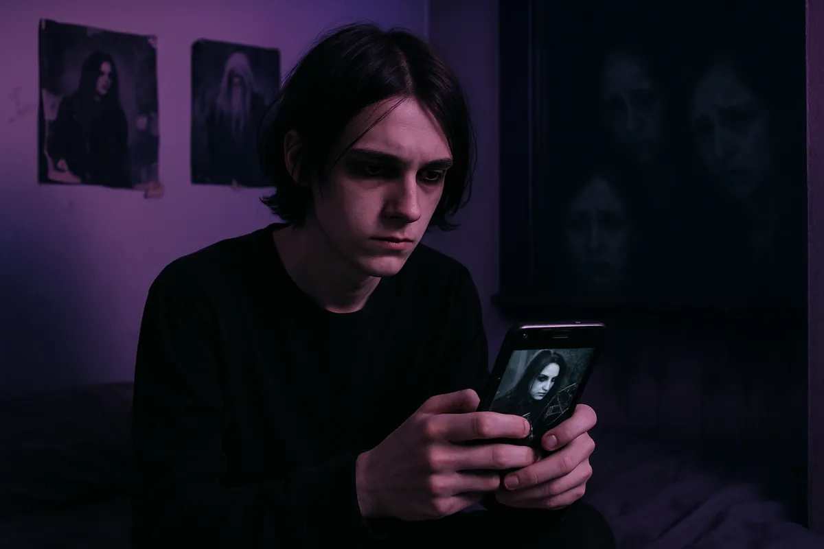 What Viral “Goth Memes” Reveal About Our Mental Health Right Now